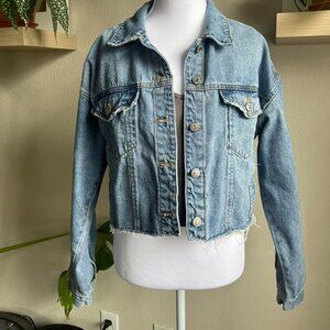 Forever 21 Women's Blue Coat